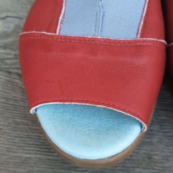 Cloud Footwear CALIBER Leather Sandal Slingback Size 8 - 8.5 Peep Toe co… - Picture 4 of 15